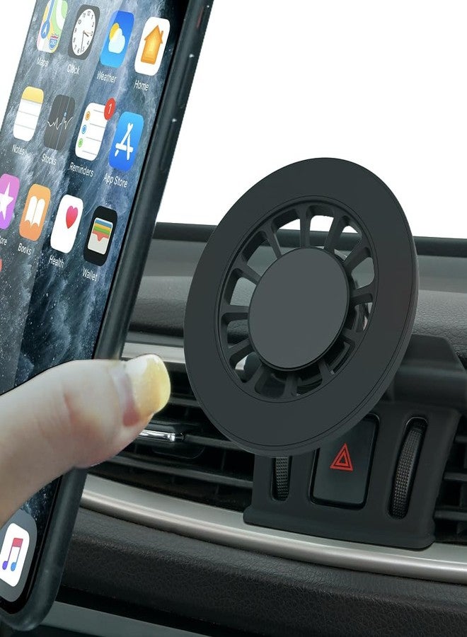 BEERTE fits for Magsafe Car Mount for Nissan Rogue 2014-2020 [20 Strong Magnets] Magnetic Phone Holder for iPhone 15 14 13 12 MagSafe Case Car Air Vent Cell Phone Navigation Automobile Cradles - Image 1