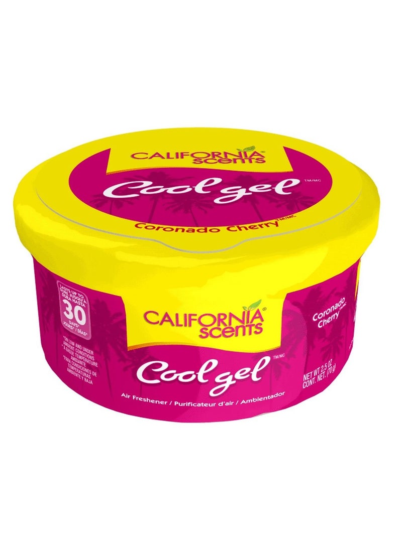 California Scents Cool Gel Coronado Cherry 70G  - Image 1