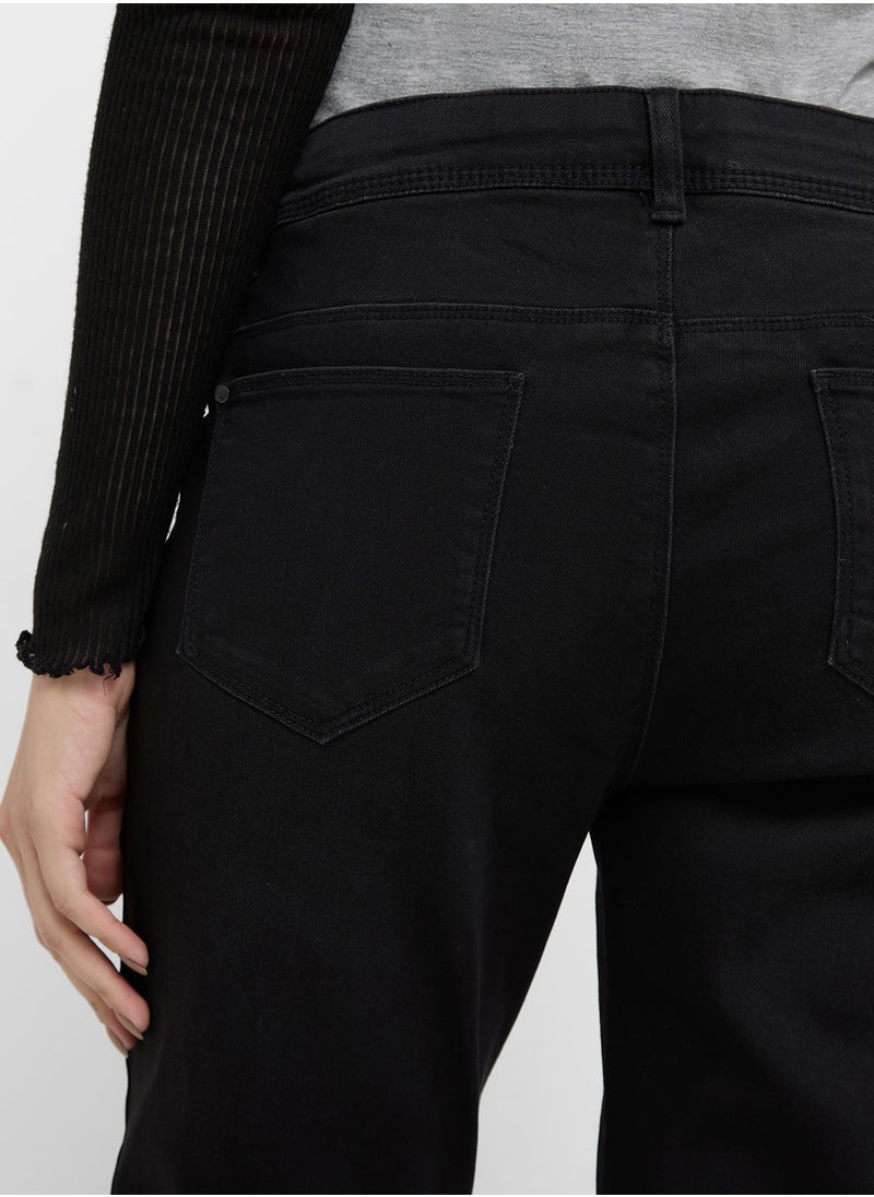 Mamalicious High Waist Skinny Jeans  - Image 4