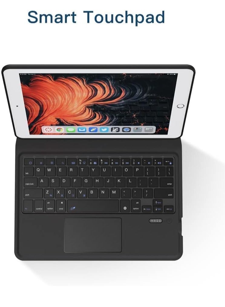 ELTRAZONE iPad Keyboard Case with Trackpad for iPad Pro 11 inch 2018 2020 Air 4 10.9 inch,iPad Wireless Bluetooth Keyboard Case with Pencil Holder - Image 5