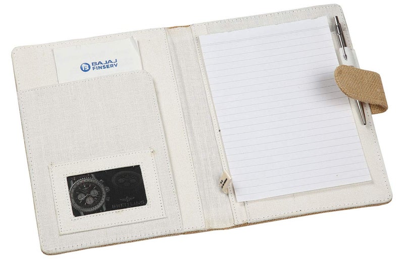 Mayatra's Professional Jute File Folders for Certificates, Important Documents Conferences Etc - Image 2