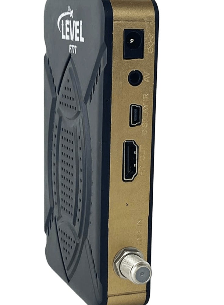 ليفل Digital Satellite Receiver Mini HD Level F777, Black - Image 2