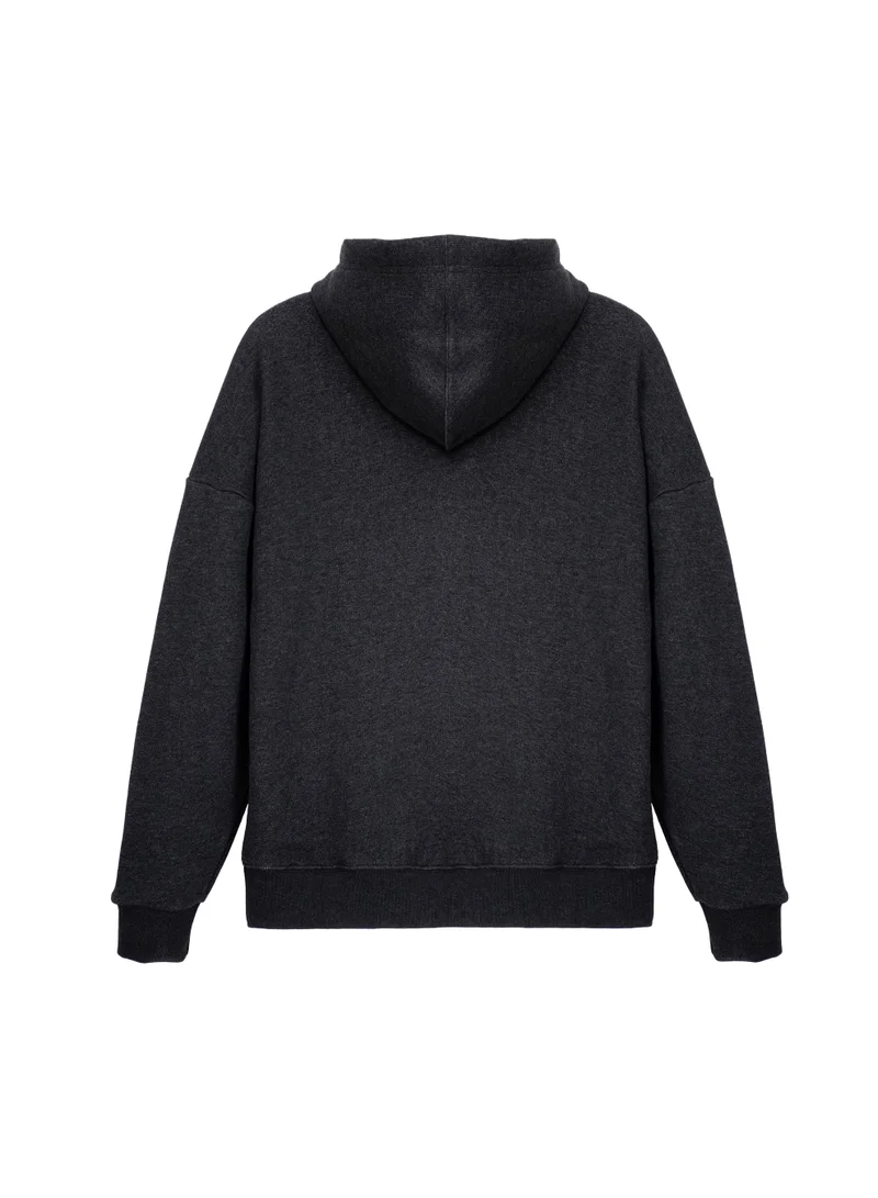سيدرو CEDRO Men's 100% Cotton Vintage Logo Heavyweight French Terry Hooded Sweatshirt