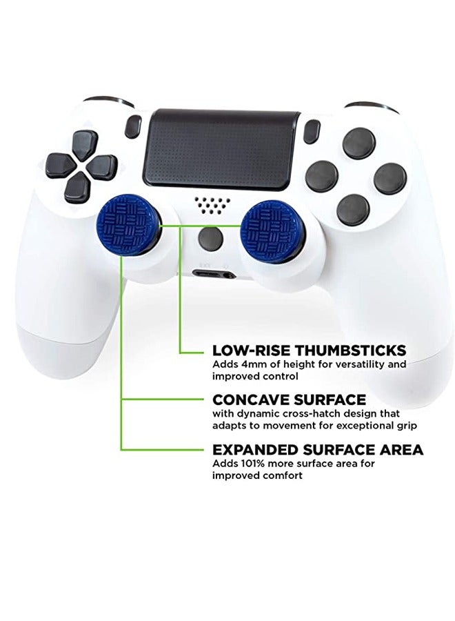 Galaxy Purple for PlayStation 4 (PS4) and PlayStation 5 (PS5) Performance Thumbsticks, Compatible Controller Grip Performance, for Galaxy Themed Thumbstick Covers, 2 High-Rise Convex  - Image 4