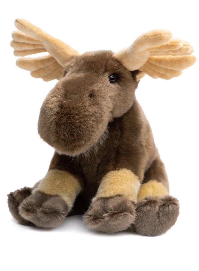 Viahart Martin The Moose Soft Plush toy for Kids | Huggable Stuffed Animals| Fluffy toys for Baby, Children, Toddler | Polyester Fabric | Polypropelene Filling | Recommended Age 3+