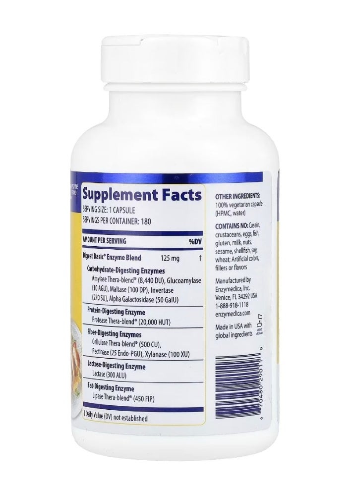 Digest Basic 180 Capsules