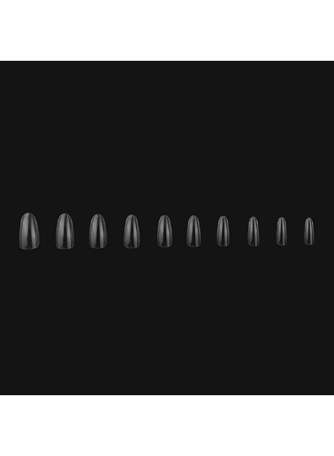 Apres Gelx Nail Kit Refills Box Of 500 Nail Tips Sizes 09 (Sculpted Round Medium) - Image 2