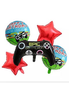Atpata Funky Atpata Funky 10th Birthday Foil Balloons Decoration Party Supplies for celebrating the Double Digit Milestone (Gaming Theme)  - Image 3