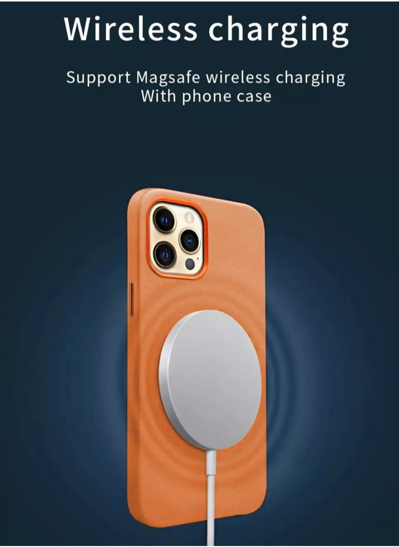 Toy Box Calfskin Genuine Leather Case For iPhone 13 6.1" Green  - Image 3