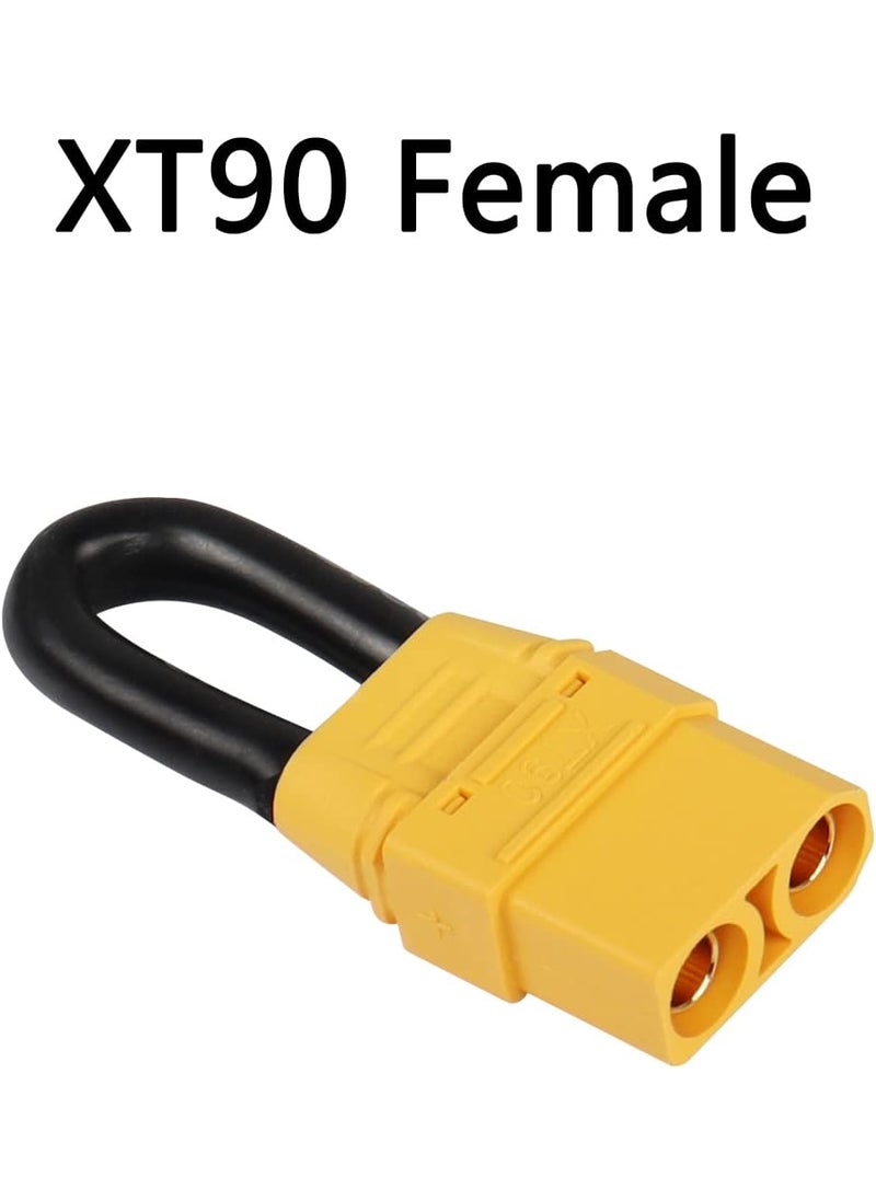 CERRXIAN CERRXIAN XT90 Female Short Circuit Connector Bind Plug Loop Connector Double Circuit to Single Circuit for for RC Lipo Battery FPV2Pack  - Image 3