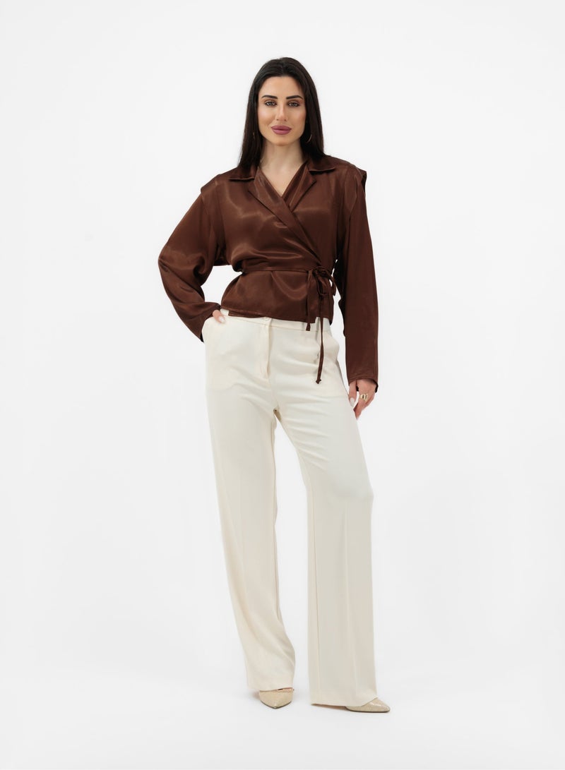 Lalele CHIC SATIN BLOUSE - Image 3