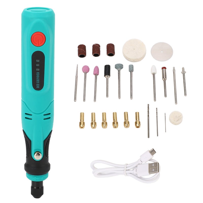 Mini Rotary Tool 5000 10000 15000RPM 3 Gear USB Rechargeable Cordless Engraving Grinding Pen for DIY Project - Image 1