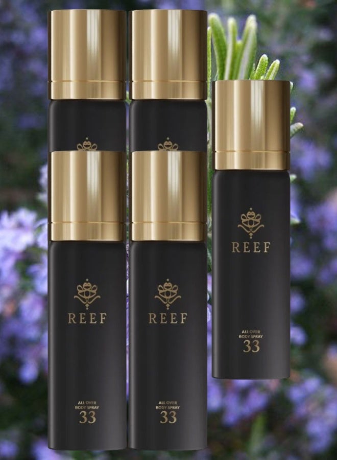 ريف 5 قطع عطر الجسم سبري ريف 33 - Image 1