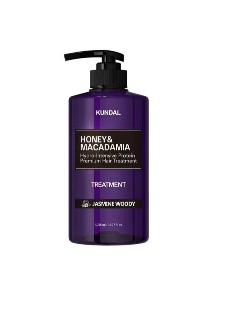 كاندال العسل والمكاديميا بروتين مائي مكثف علاج الشعر الفاخر ياسمين وودي 500 مل