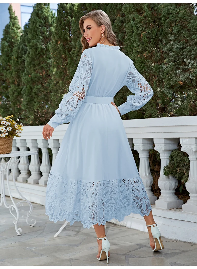 SIMPLEE Women's Summer Elegant DressLight & Comfortable Lightweight Cotton Blend Perfect for Outings