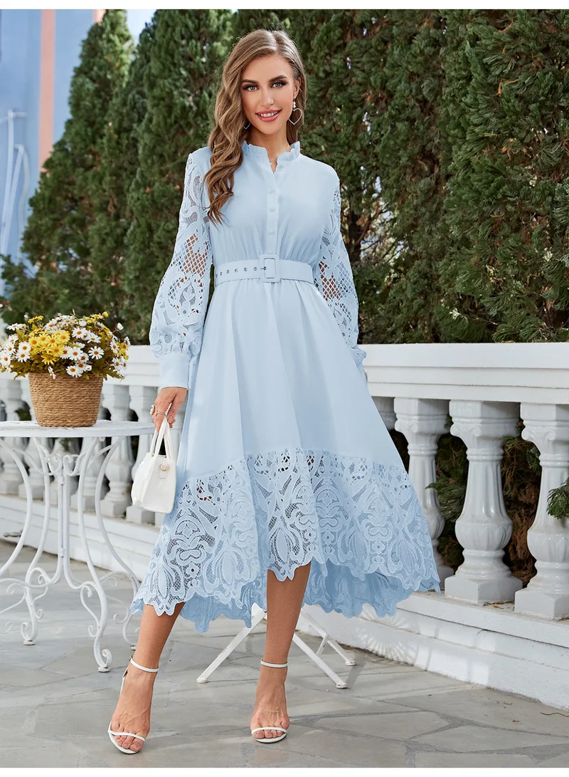 SIMPLEE Women's Summer Elegant DressLight & Comfortable Lightweight Cotton Blend Perfect for Outings