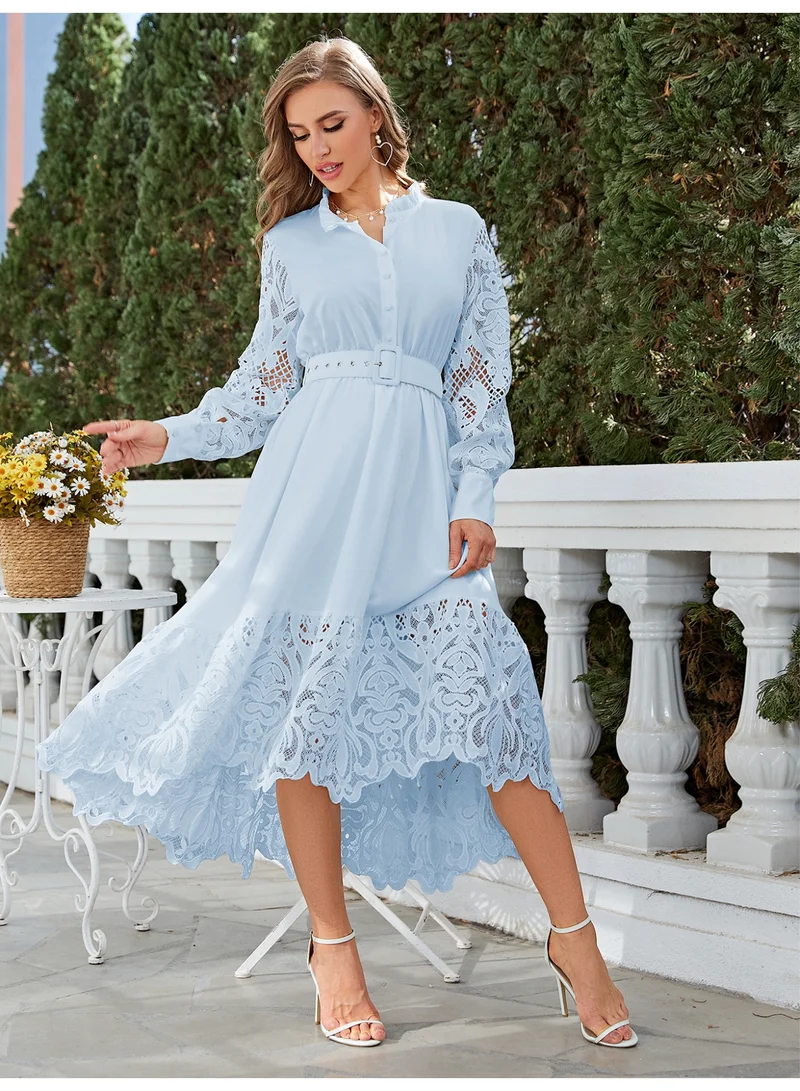 SIMPLEE Women's Summer Elegant DressLight & Comfortable Lightweight Cotton Blend Perfect for Outings