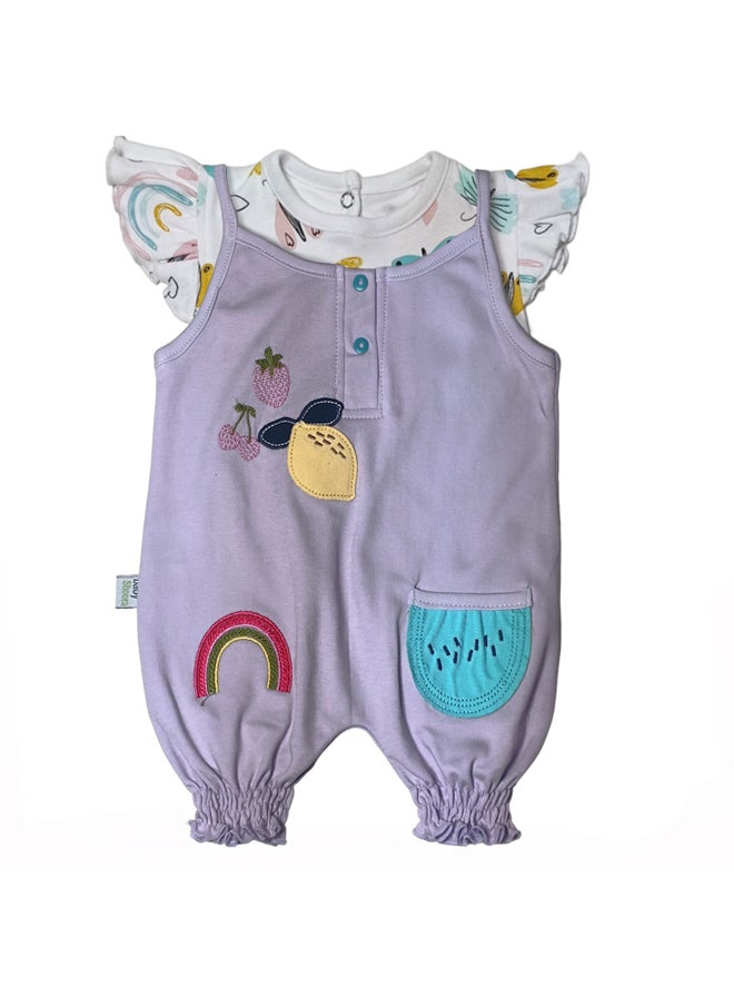 BabyShoora - Baby Girls Jumpsuit Set - Image 1