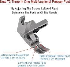 Gemsy T3 Pressure Foot ONLY for Universal Industrial Sewing Machines JUKI, Jack and More Pressure Foot (T3) for Single Needle HIGH Speed Lockstritch Universal Sewing Machine - Image 3