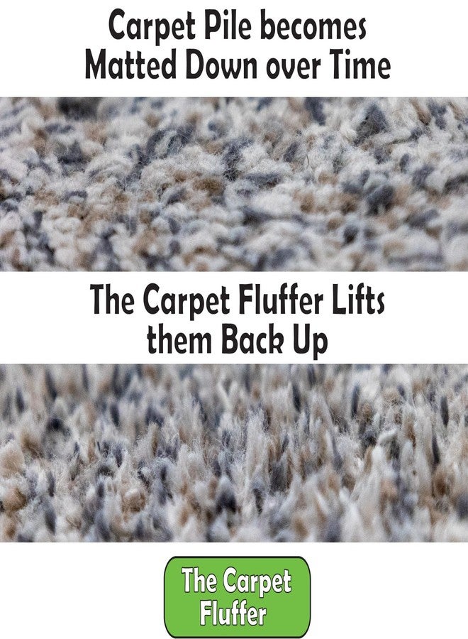 Johnny World The Carpet Fluffer Products - Revitalize Matted Carpets and Rugs Instantly - Handheld, Easy-to-Use Tool for High-Traffic Areas, Stairs, and Pet Hair Removal - Image 4