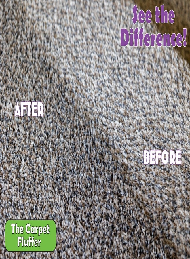 Johnny World The Carpet Fluffer Products - Revitalize Matted Carpets and Rugs Instantly - Handheld, Easy-to-Use Tool for High-Traffic Areas, Stairs, and Pet Hair Removal - Image 2