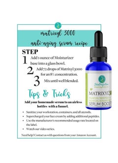 Skin Perfection Matrixyl 3000 Anti-Aging Peptide Palmitoyl Tripeptide-1 Tetrapeptide 7 Look Years Younger DIY Serum Booster  - Image 3