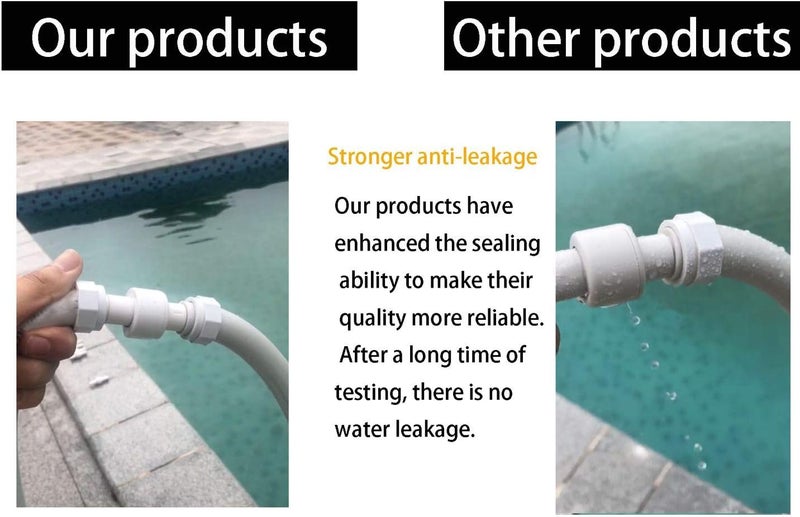 MAKHOON Upgraded Pool Cleaner Hose Ball Bearing Swivel D20 for 180 280 380 3900 Kreepy Krauly ED05 Pool Cleaner Ball Bearing Swivel D20, D-20 (6) - Image 2