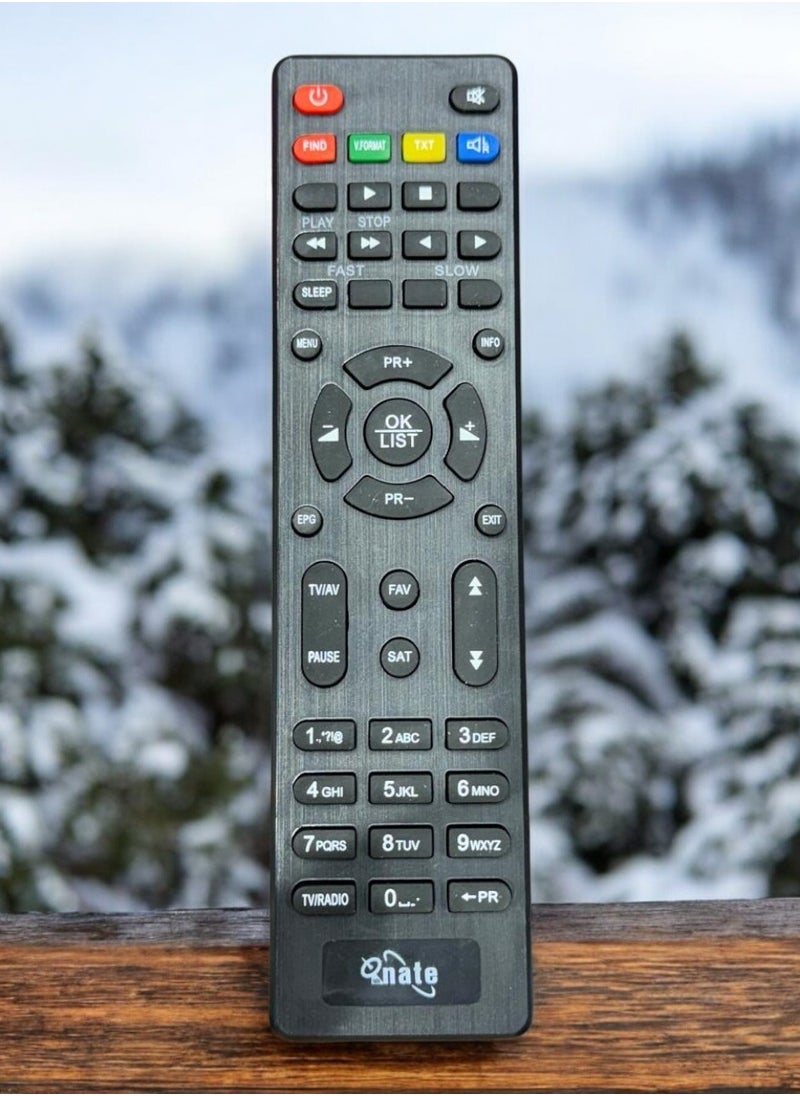 Nate - Universal Remote Control - Advanced Multi-Function Remote for Enhanced Media Interaction - Image 1
