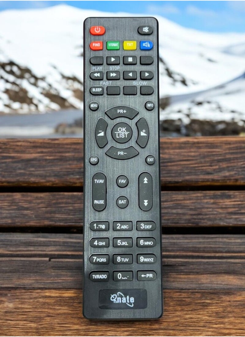 Nate - Universal Remote Control - Advanced Multi-Function Remote for Enhanced Media Interaction - Image 1