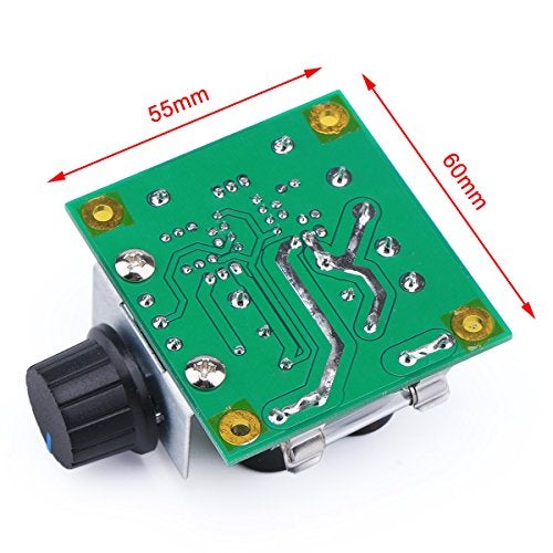 DROK 13KHZ PWM DC Motor Controller DC 12V-40V 10A Motors Electric Pump Fan Speed Stepless Control Module with Reverse Polarity Protection High-Current Protection - Image 3