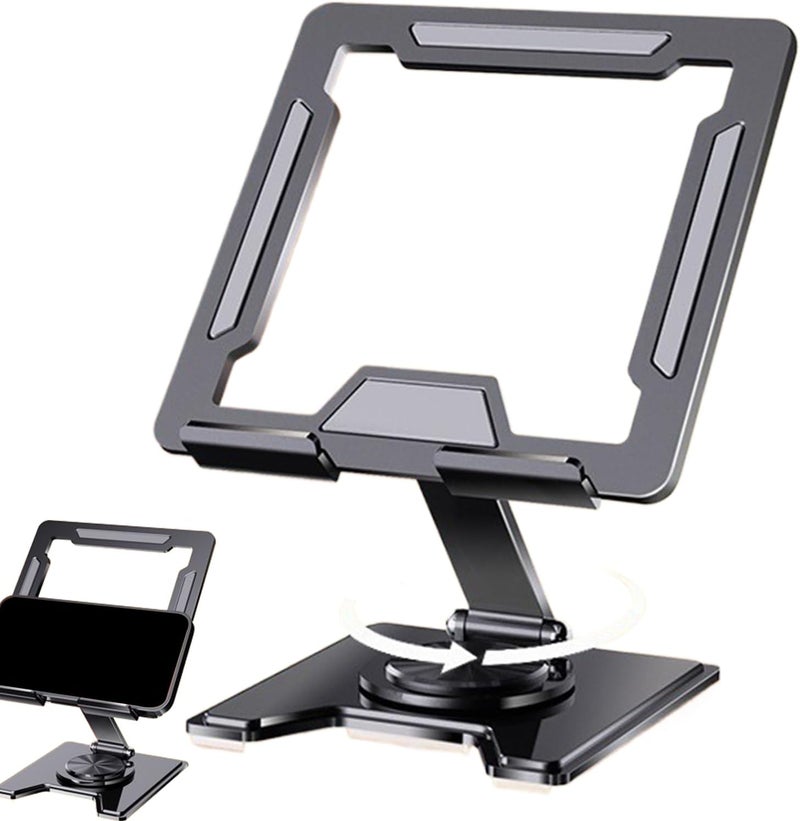 Tablet Stand,Desktop Dock Mount Bracket - Tablet Mount Stand,for Car Bed Desk Reading Monitor Offices Bedside Travel Kitchen - Image 1