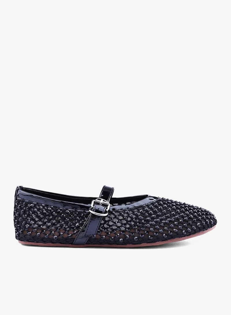 Cuple Embellished Flat Slipper