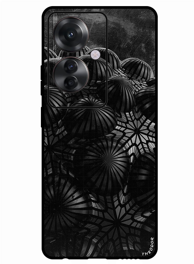 Theodor Protective Case Anti Scratch Shock Proof Bumper Cover For Oppo Reno 11F ball_relief_3d - Image 1