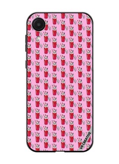 Protective Case Cover For Samsung Galaxy A03 Core Ice Cream Glass Drink Design Multicolour