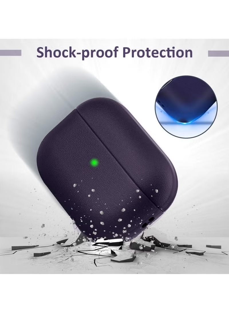 Rock Pow AirPods Pro 3 eather silicone shell, front LED visible light, compatible with AirPods Pro 3rd generation - Image 4