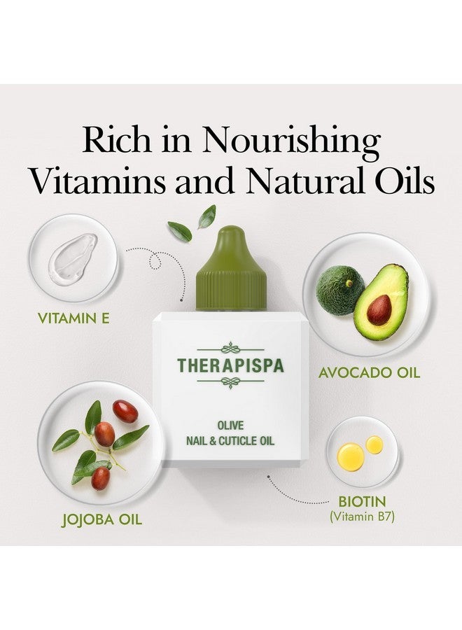 Therapispa Professional Nail & Cuticle Oil, 2.0 Fl Oz - Nourished With Jojoba, Avocado, Vitamin E, And Biotin (B7) For Superior Hydration, Repair, Revitalization, And Strengthening (Lavender) - Image 2