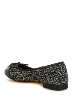 Black Boucle Pearl Bow Ballerinas - pzsku/Z02B5E287D9348495BD31Z/45/_/1734504492/5b2a6e33-6a84-4efc-94ff-378fb149ffe4