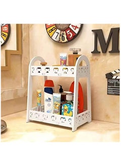LINGWEI Small Bathroom Stand 2 Tier Sink Organizer For Bathroom  - Image 2