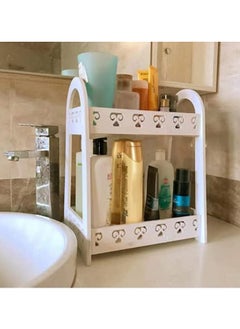 LINGWEI Small Bathroom Stand 2 Tier Sink Organizer For Bathroom  - Image 4
