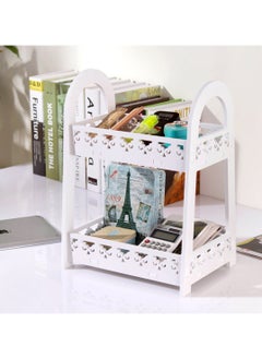 LINGWEI Small Bathroom Stand 2 Tier Sink Organizer For Bathroom  - Image 5