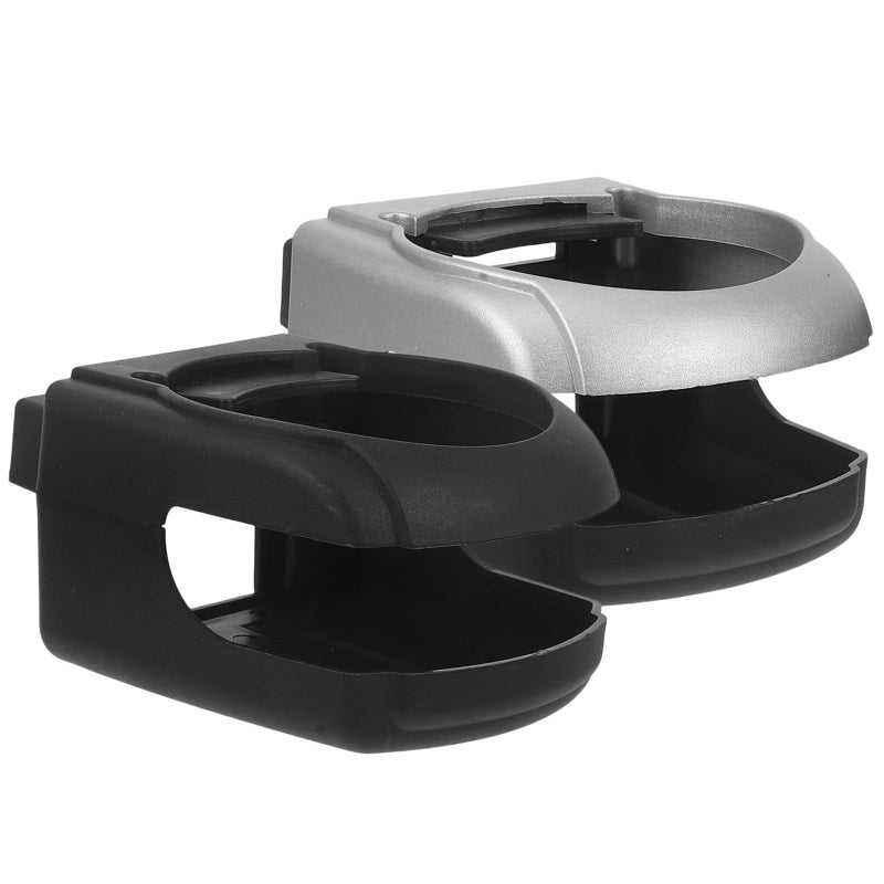 2Pcs Universal Car Air Vent Cup Holder Mount For Water Bottle Travel Driving - Image 2