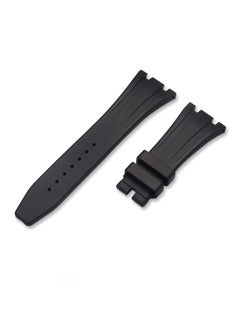 Generic GA2100 2110 AP Style Rubber Strap with Butterfly Clasp Black 