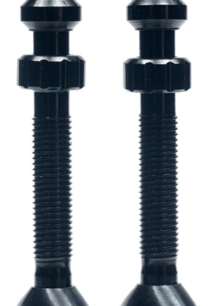 Stans no tubes Stans NoTubes Tubeless Universal+ Presta Bike Valves – Reliable Seal for All Seasons – 2 Pair – Medium – Black - Image 2