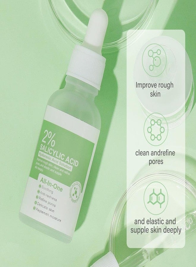 Grospe Salicylic Acid Solution (30 mL), Salicylic Acid 2% Solution, Gentle Exfoliating Serum for Smoother & Clearer Skin, Daily Use Facial Serum (1.05 fl oz) - Image 2