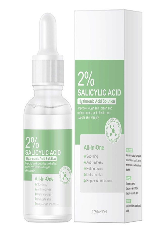 Grospe Salicylic Acid Solution (30 mL), Salicylic Acid 2% Solution, Gentle Exfoliating Serum for Smoother & Clearer Skin, Daily Use Facial Serum (1.05 fl oz) - Image 1