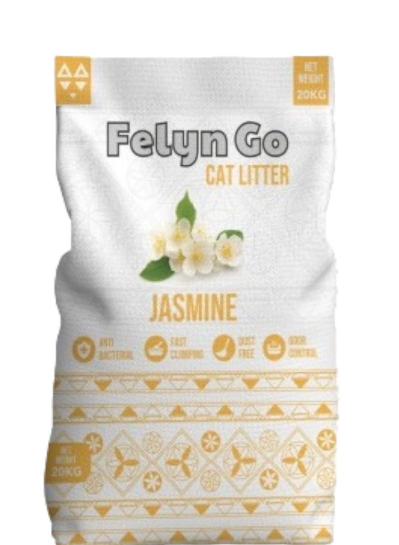 Felyn GO Cat Litter Jasmine 20Kg