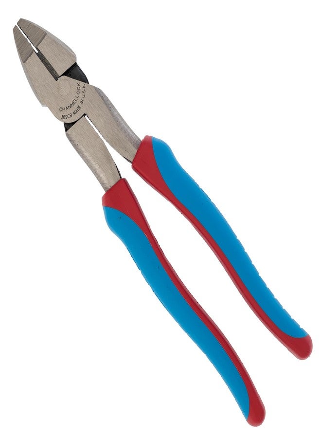 تشانل لوك كماشة خطية من نوع Channellock - 9 ذات ذراع رافعة عالية وأنف دائري (369CB) - Image 2