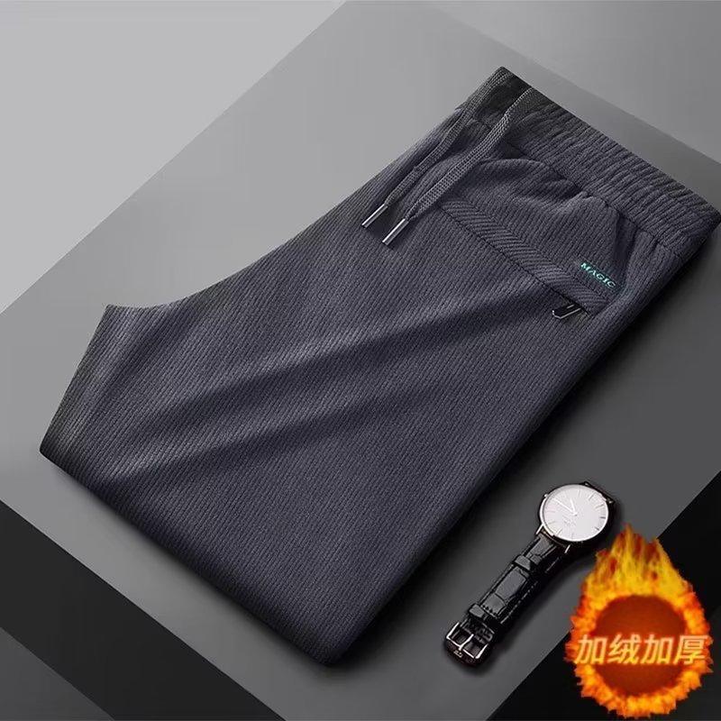 Winter Corduroy Casual Pants for Men Blue [regular]]  - Image 4