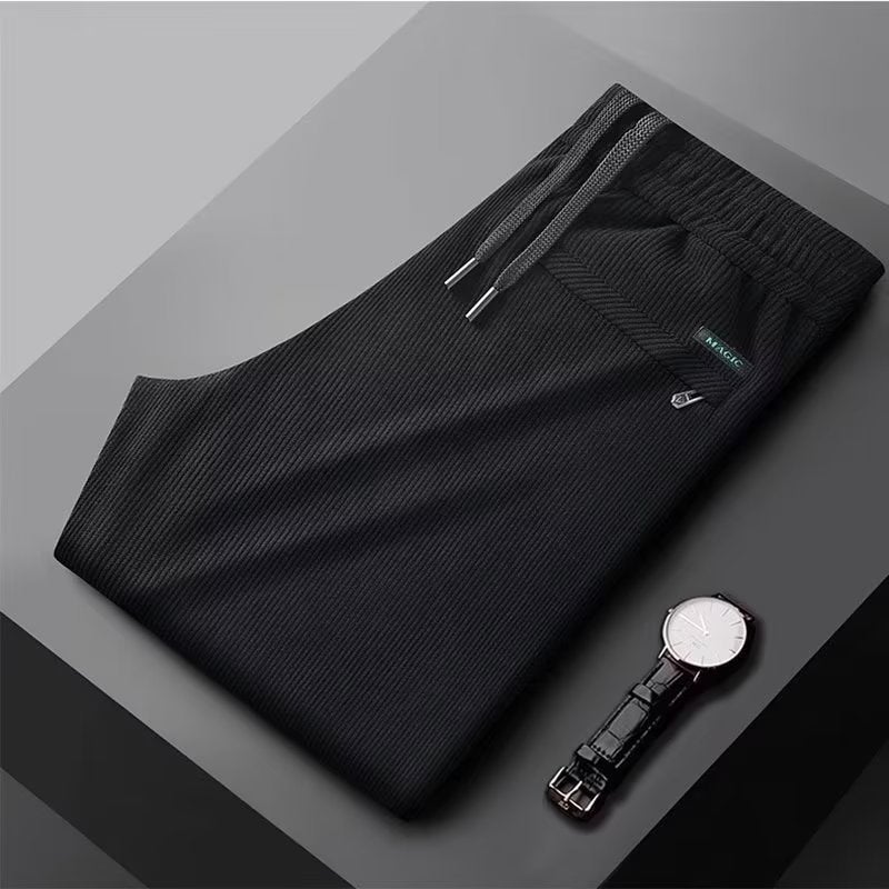 Winter Corduroy Casual Pants for Men Blue [regular]]  - Image 3