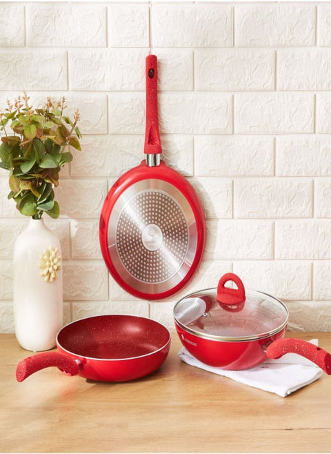 Wonder Chef 4 Pieces Non-Stick Cookware Set